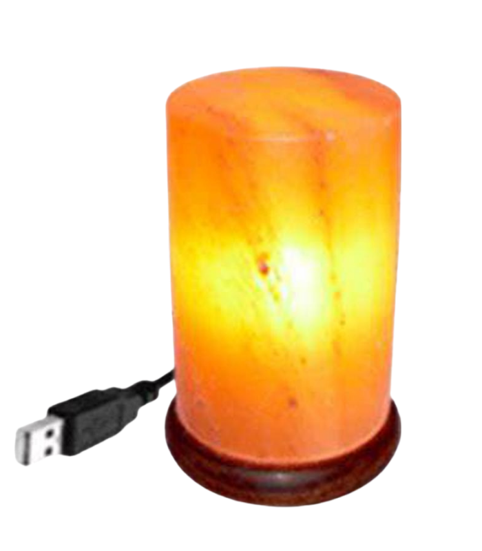 16 Cylinder Salt USB Lamp - Image 1