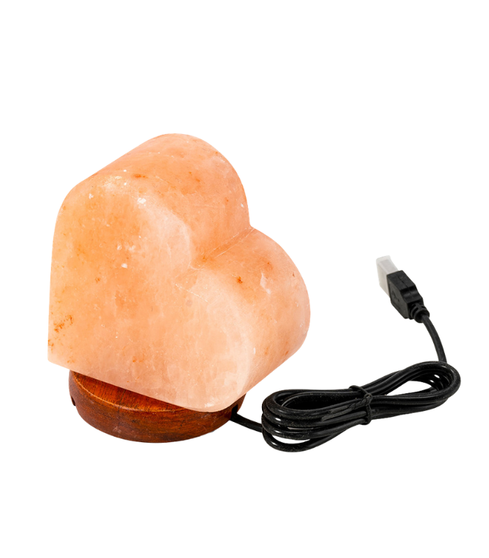 18 Heart Salt USB Lamp - Image 1