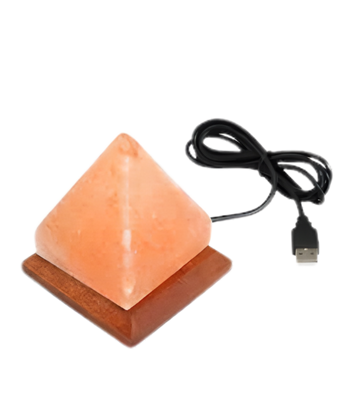 19 Pyramid Salt USB Lamp - Image 1