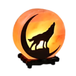 3D Moon Salt Lamp
