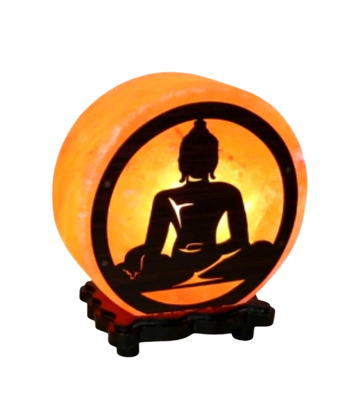 31 Budha Salt Lamp - Image 1
