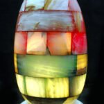 Onyx Mosaic Egg Lamp